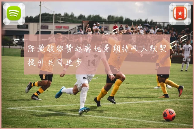 陈盈骏称赞赵睿优秀期待两人默契提升共同进步